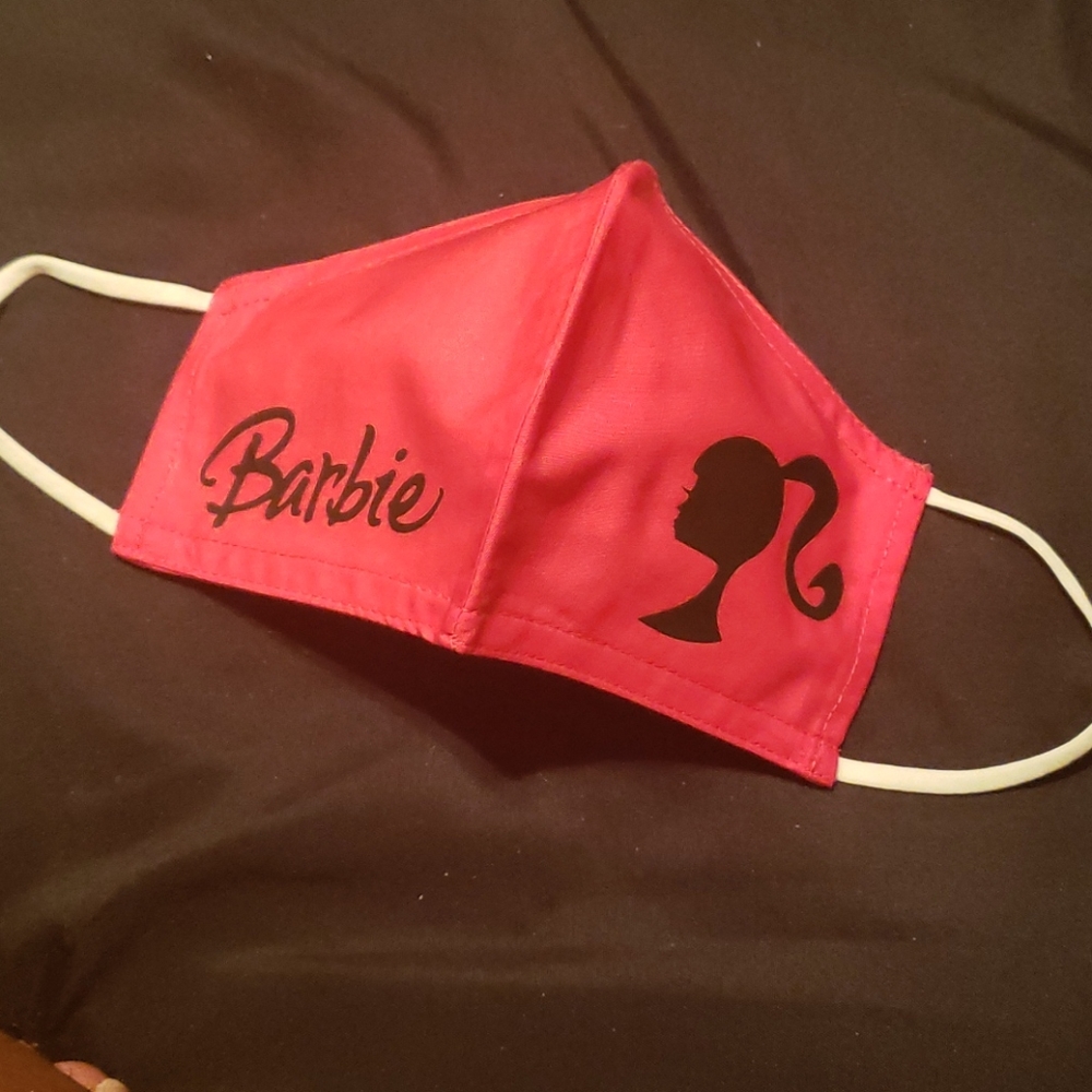 Pink Barbie Mask